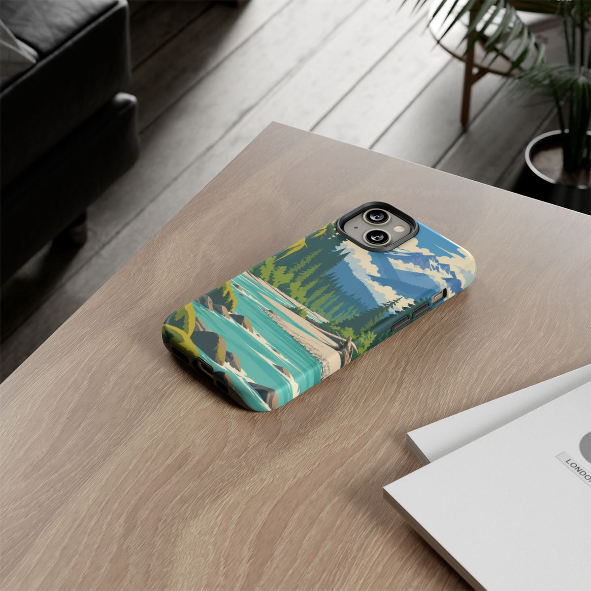 Hoh Rain Forest — Rivergreen iPhone Tough Case