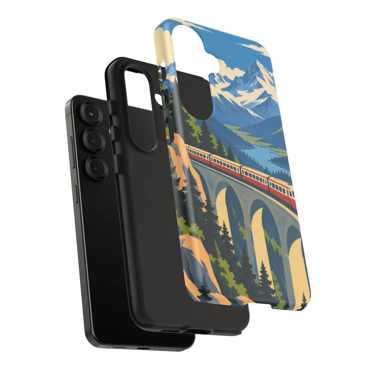 Travel by Train — Alpine Express Samsung Galaxy Tough Case | train travel
