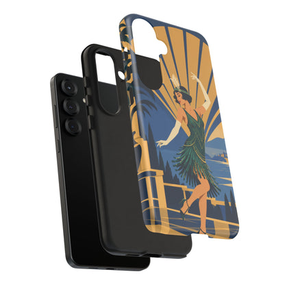 1920s Flapper — Jazz After Dark Samsung Galaxy Tough Case