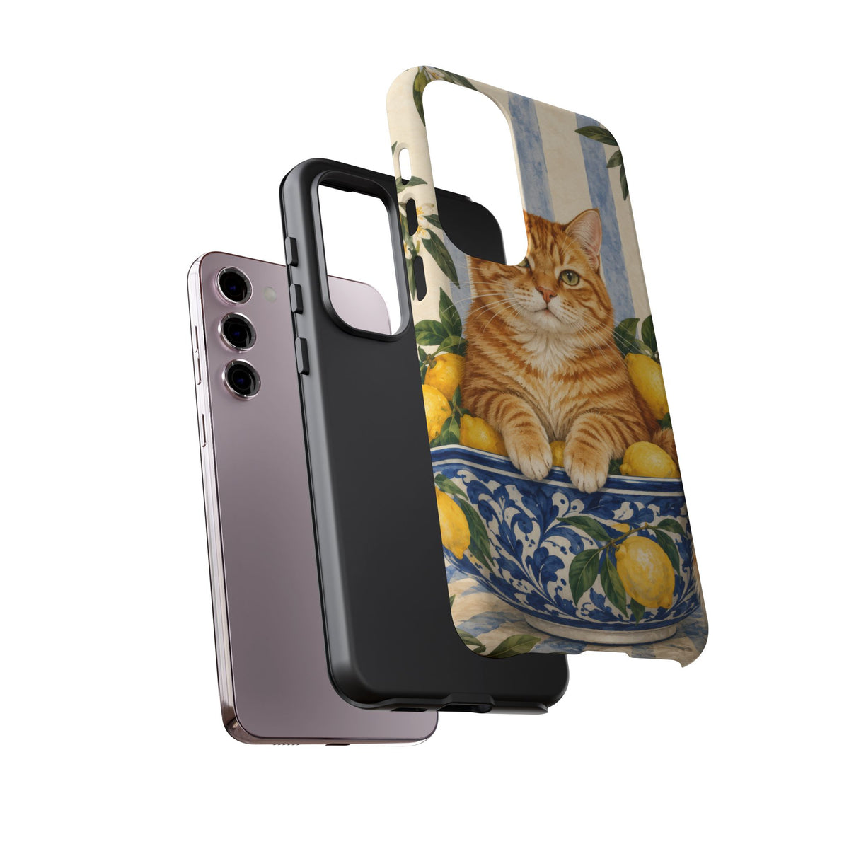 Citrus Inspector Samsung Galaxy Tough Case | ginger cat