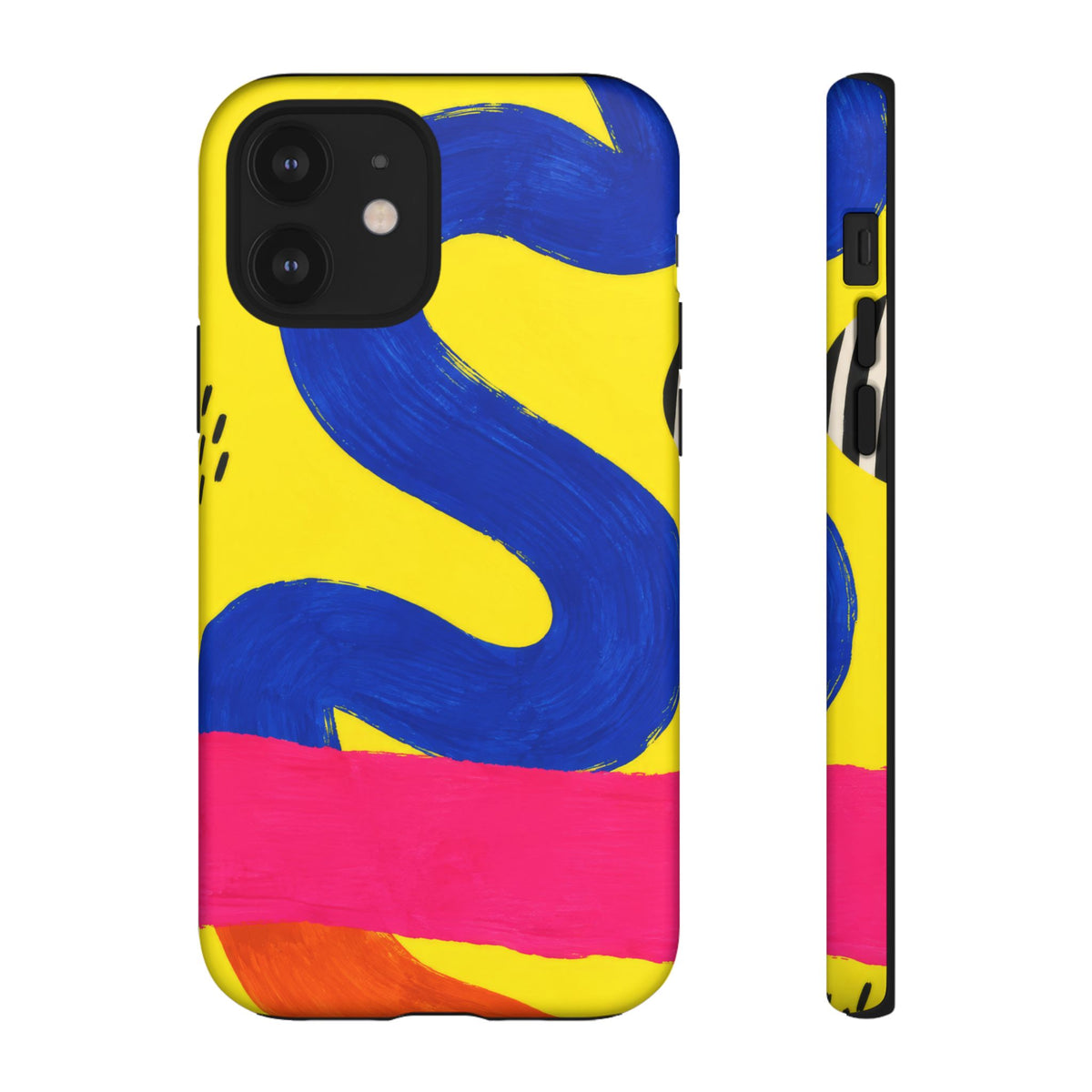 Offbeat iPhone Tough Case | Abstract Color Block Art