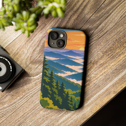 Great Smoky Mountains — Morning Veils iPhone Tough Case