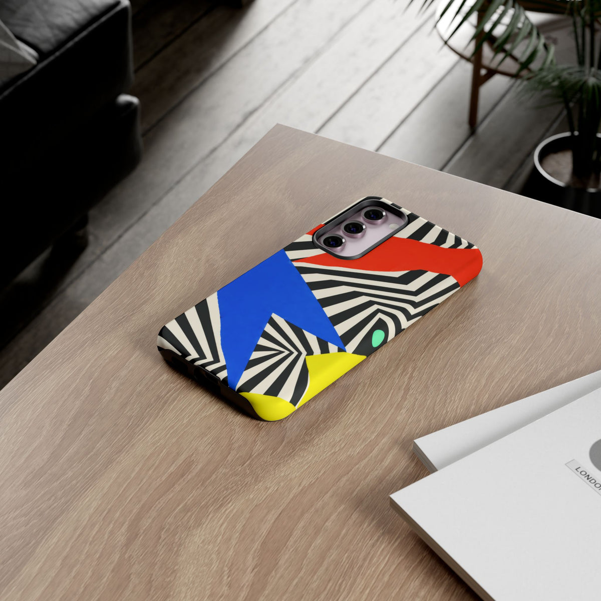 Broken Signal Samsung Galaxy Tough Case | Optical Stripe Art
