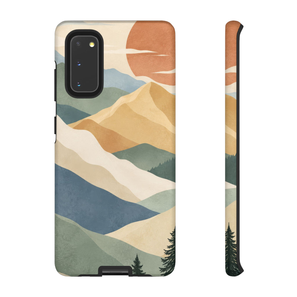 Sage Summit Samsung Galaxy Tough Case | abstract mountains