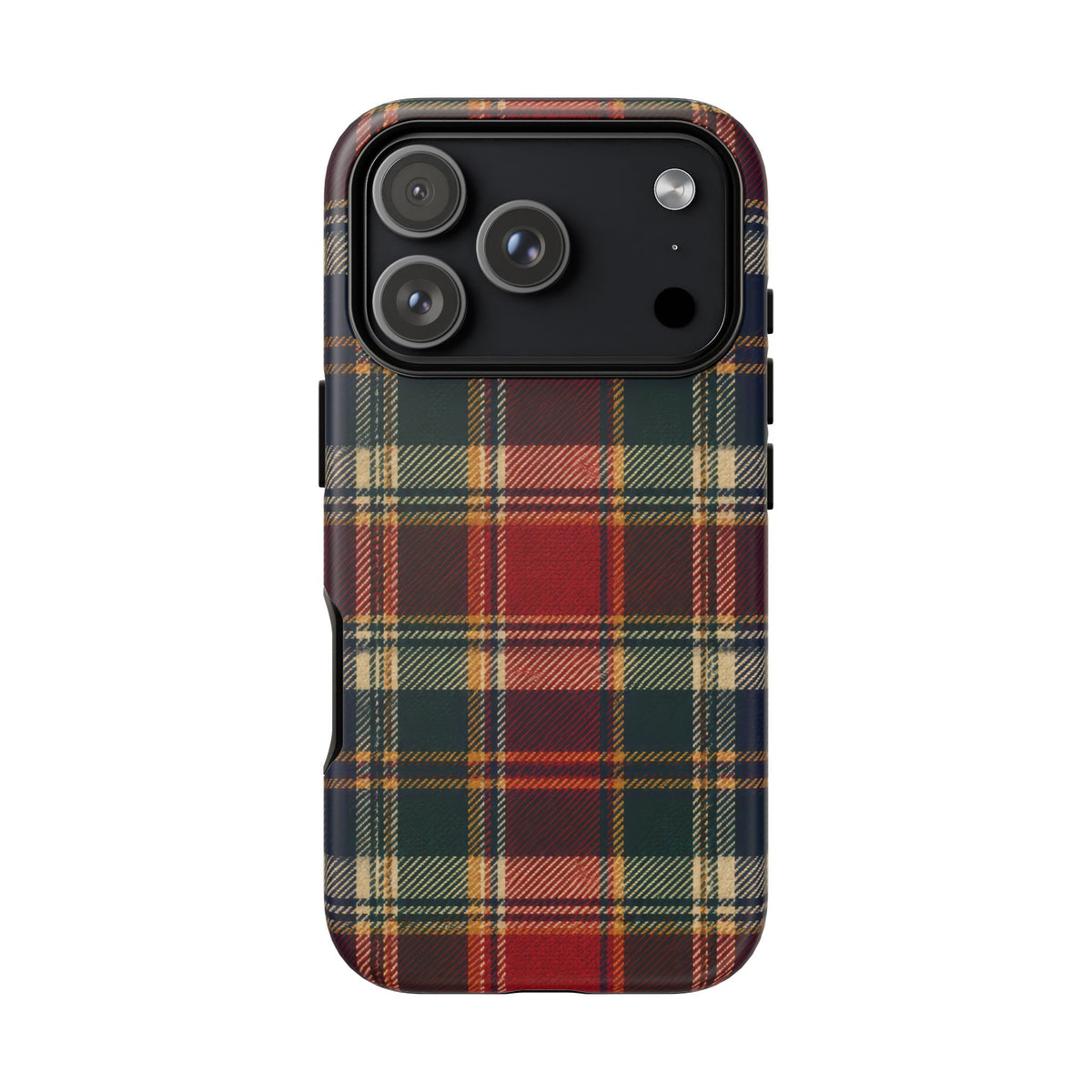 Highland Holiday iPhone Tough Case | christmas plaid