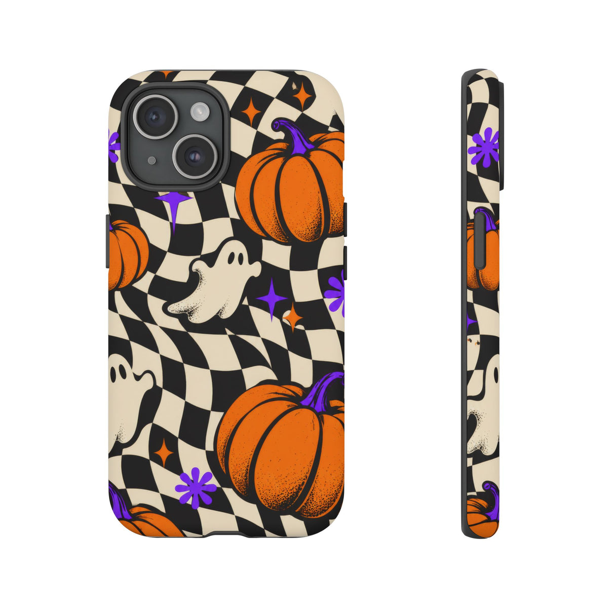 Spectral Groove iPhone Tough Case | retro halloween