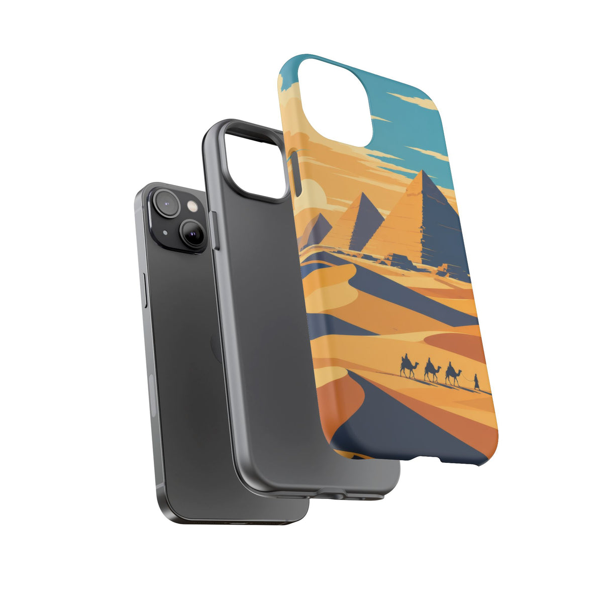 The Pyramids — Sands of Gold iPhone Tough Case