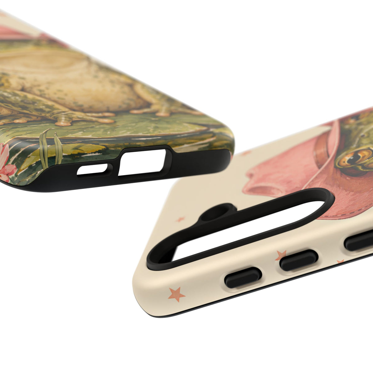 Cowboy Frog Samsung Galaxy Tough Case | Pink Hat Bullfrog