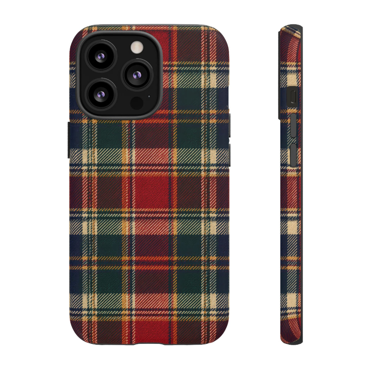 Highland Holiday iPhone Tough Case | christmas plaid