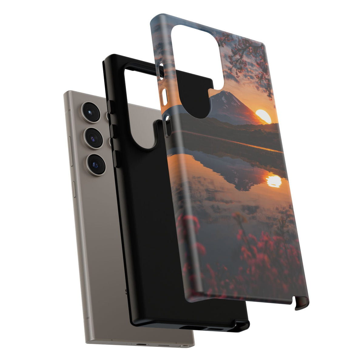 Fuji Golden Reflection Samsung Galaxy Tough Phone Case