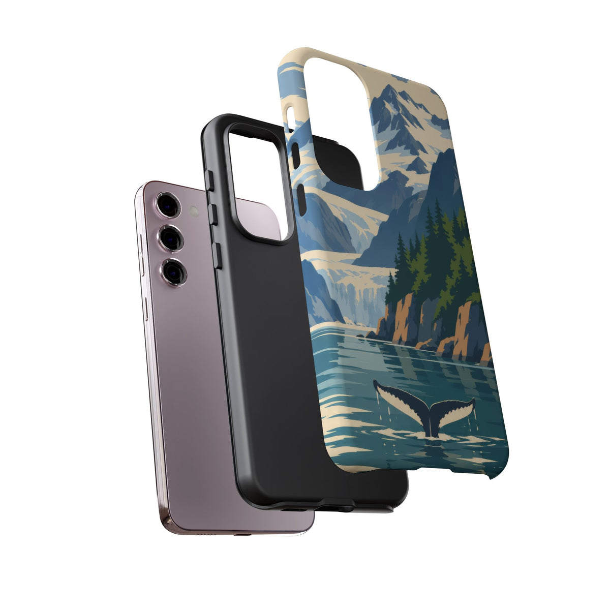 Glacier Bay — Fjord Silence Samsung Galaxy Tough Case