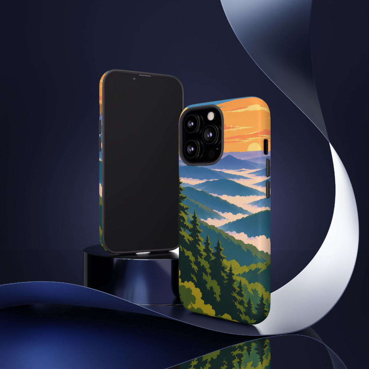 Great Smoky Mountains — Morning Veils iPhone Tough Case