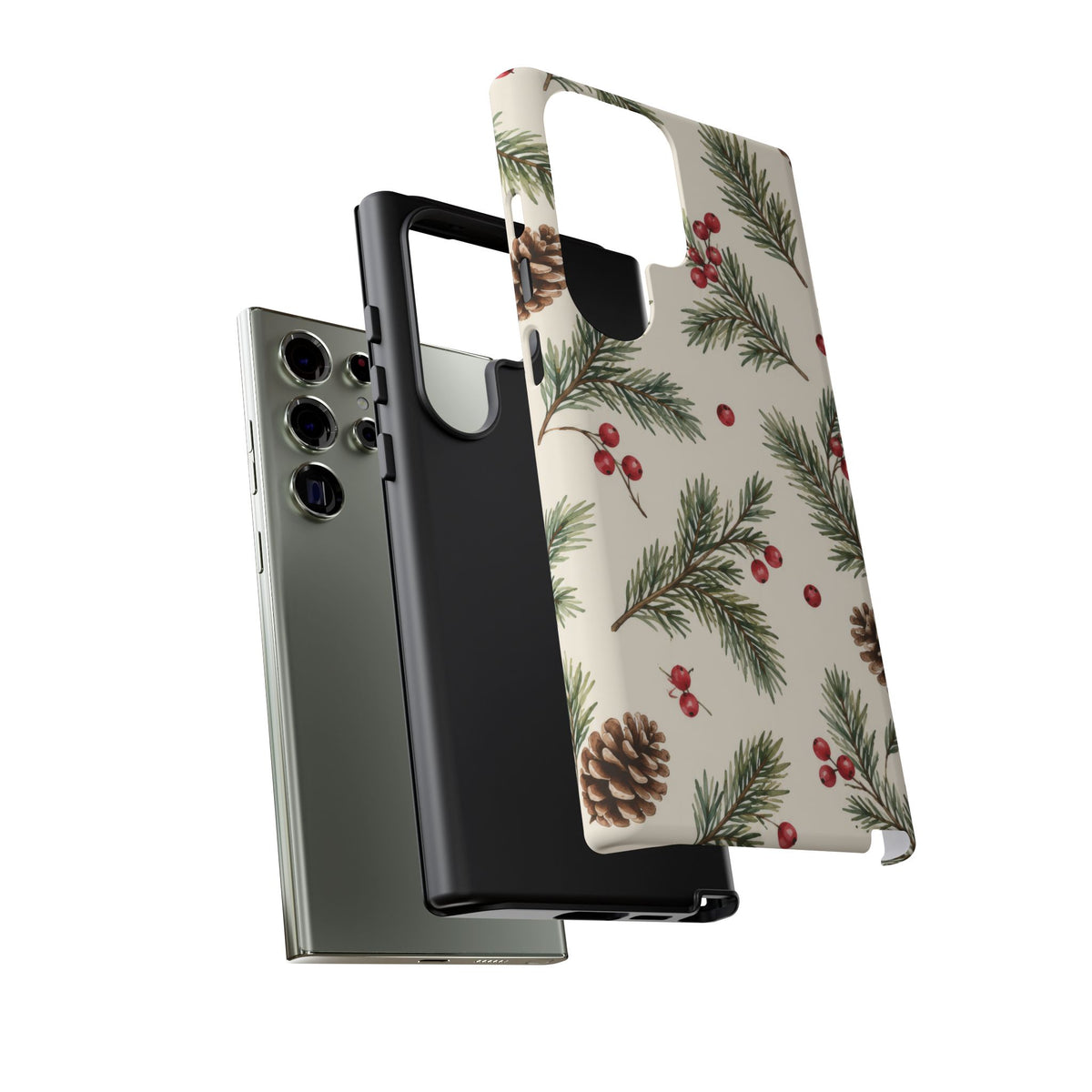 Evergreen Whisper Samsung Galaxy Tough Case | evergreen botanical