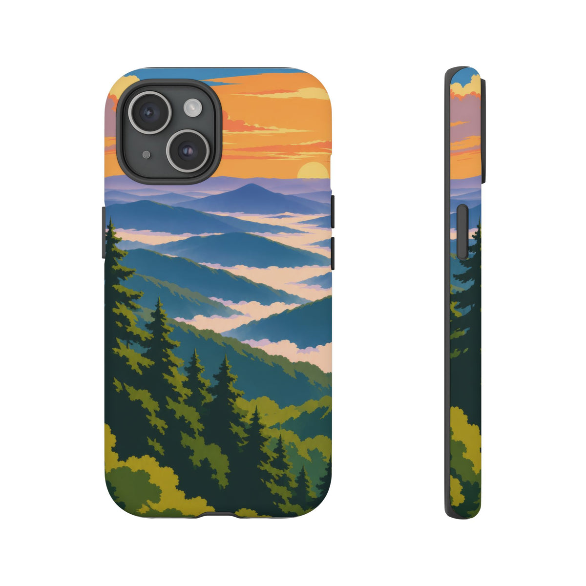 Great Smoky Mountains — Morning Veils iPhone Tough Case