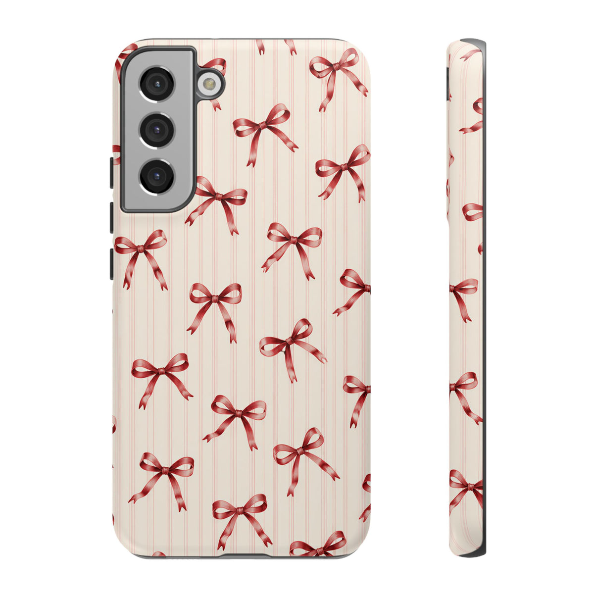Red Bow Samsung Galaxy Tough Case | Ribbon Waltz