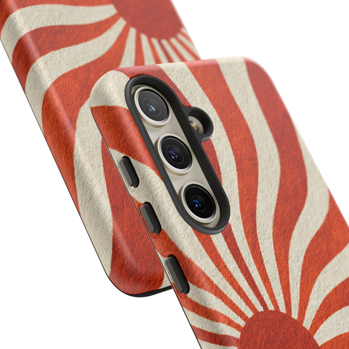 Terracotta Sunburst Samsung Galaxy Tough Phone Case
