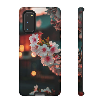 Kyoto Blossom Lanterns Samsung Galaxy Tough Phone Case