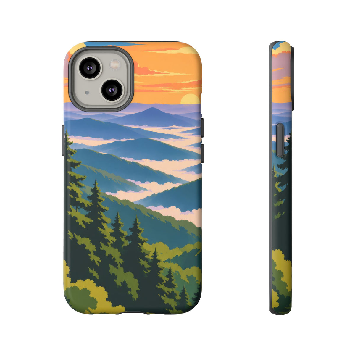 Great Smoky Mountains — Morning Veils iPhone Tough Case