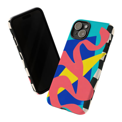 Cut Loose iPhone Tough Case | Retro Abstract Art