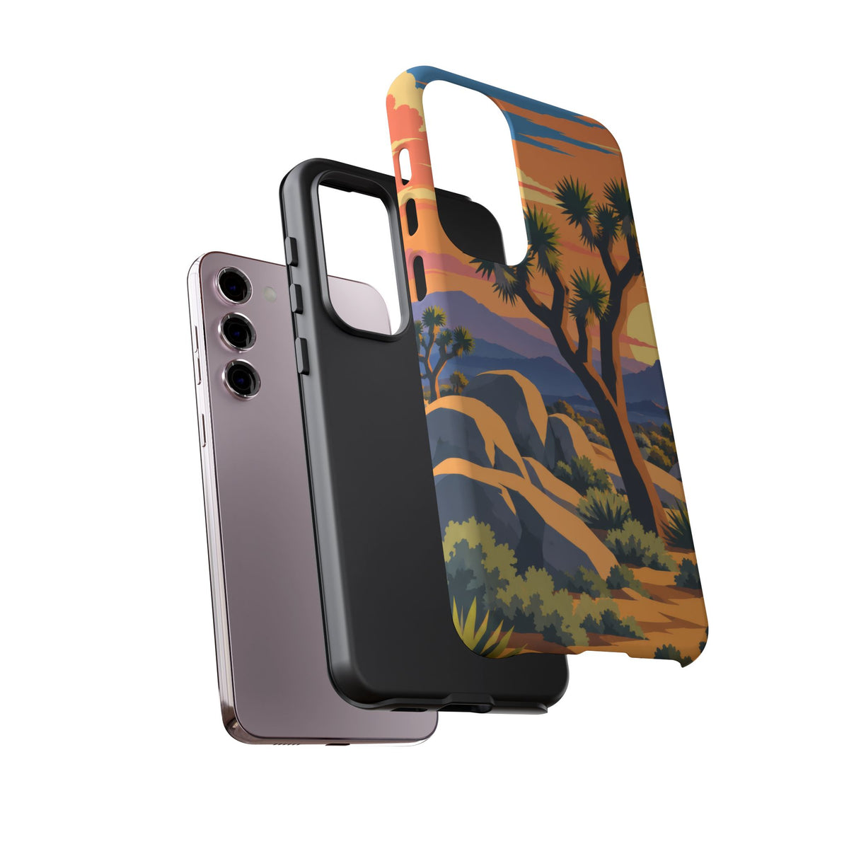 Joshua Tree — Desert Silhouettes Samsung Galaxy Tough Case