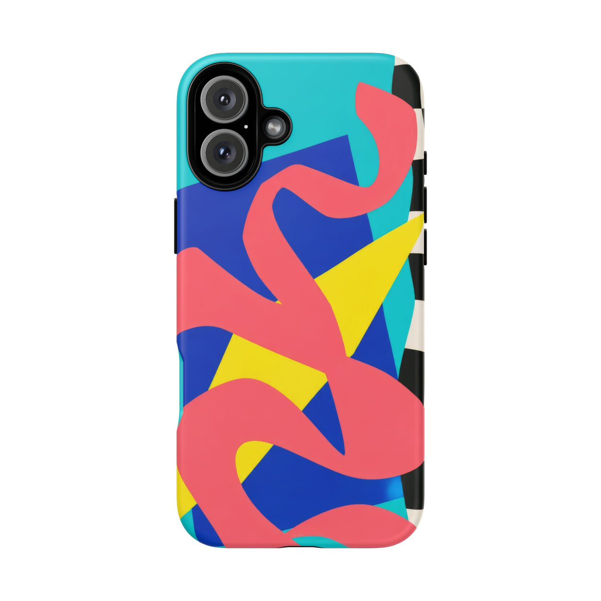Cut Loose iPhone Tough Case | Retro Abstract Art