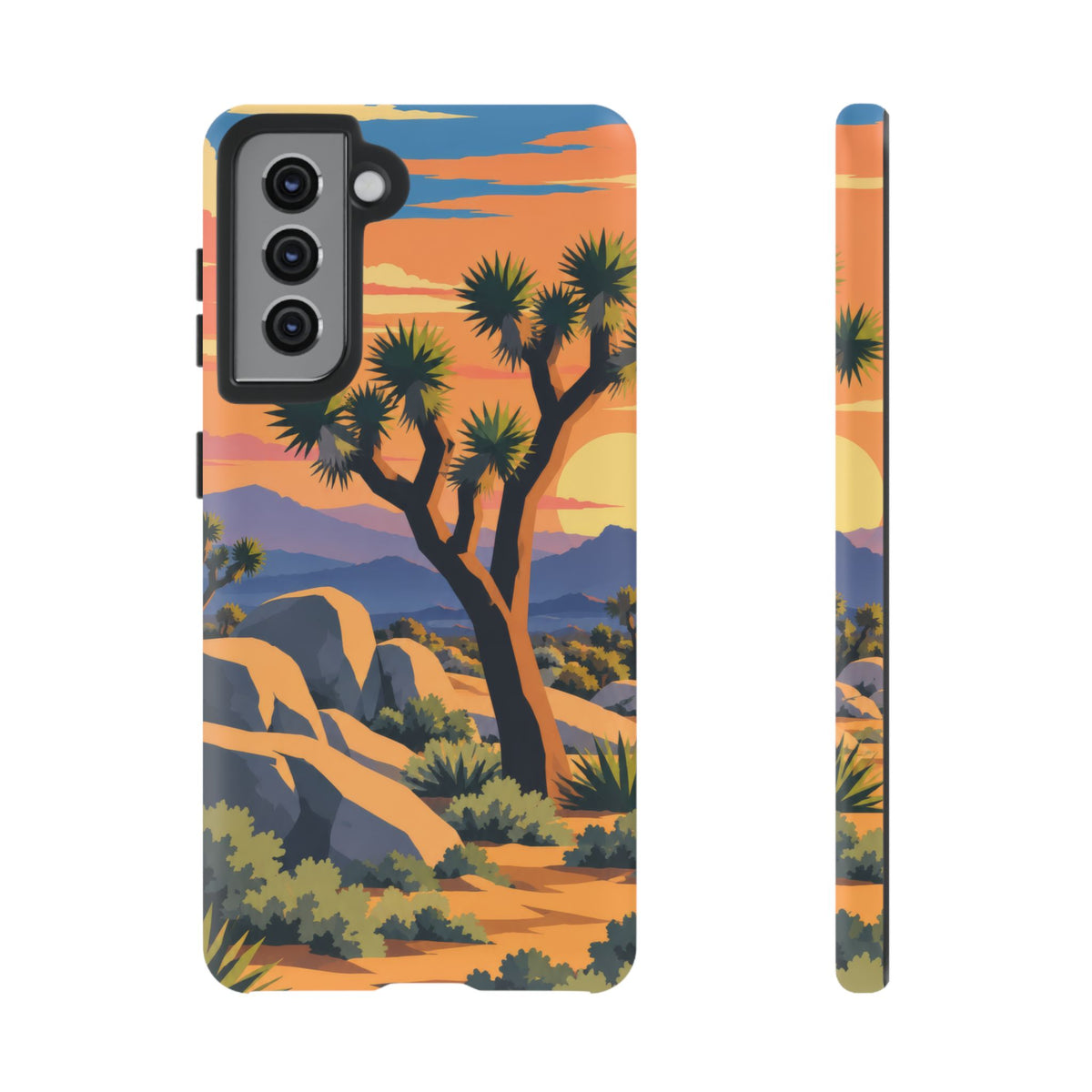 Joshua Tree — Desert Silhouettes Samsung Galaxy Tough Case