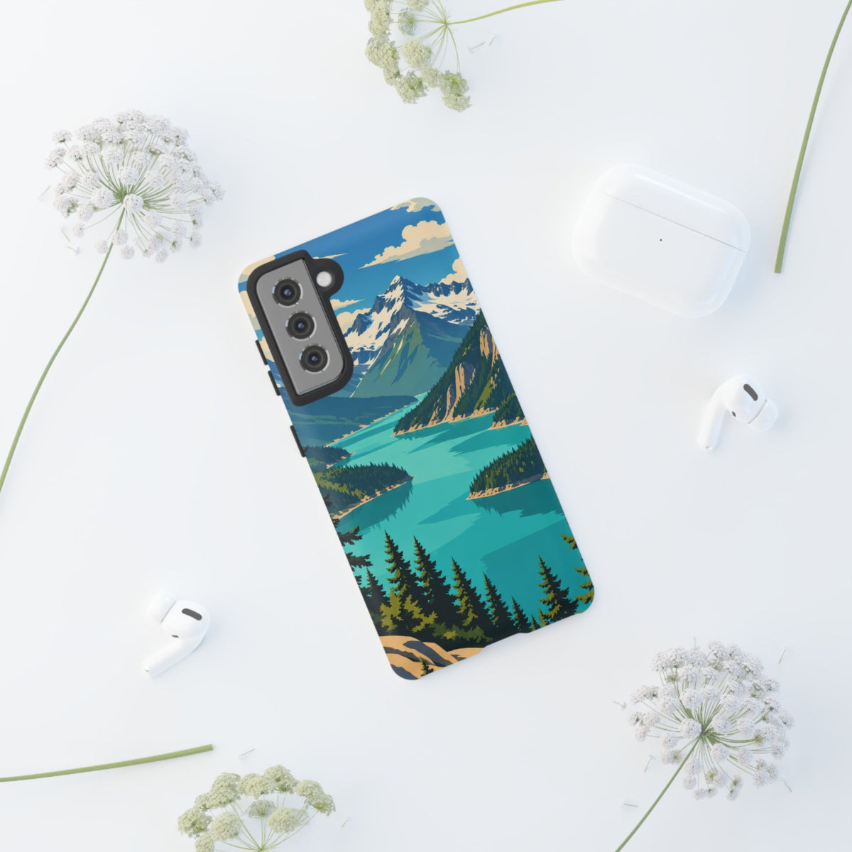 Cascades — Diablo Blue Samsung Galaxy Tough Case