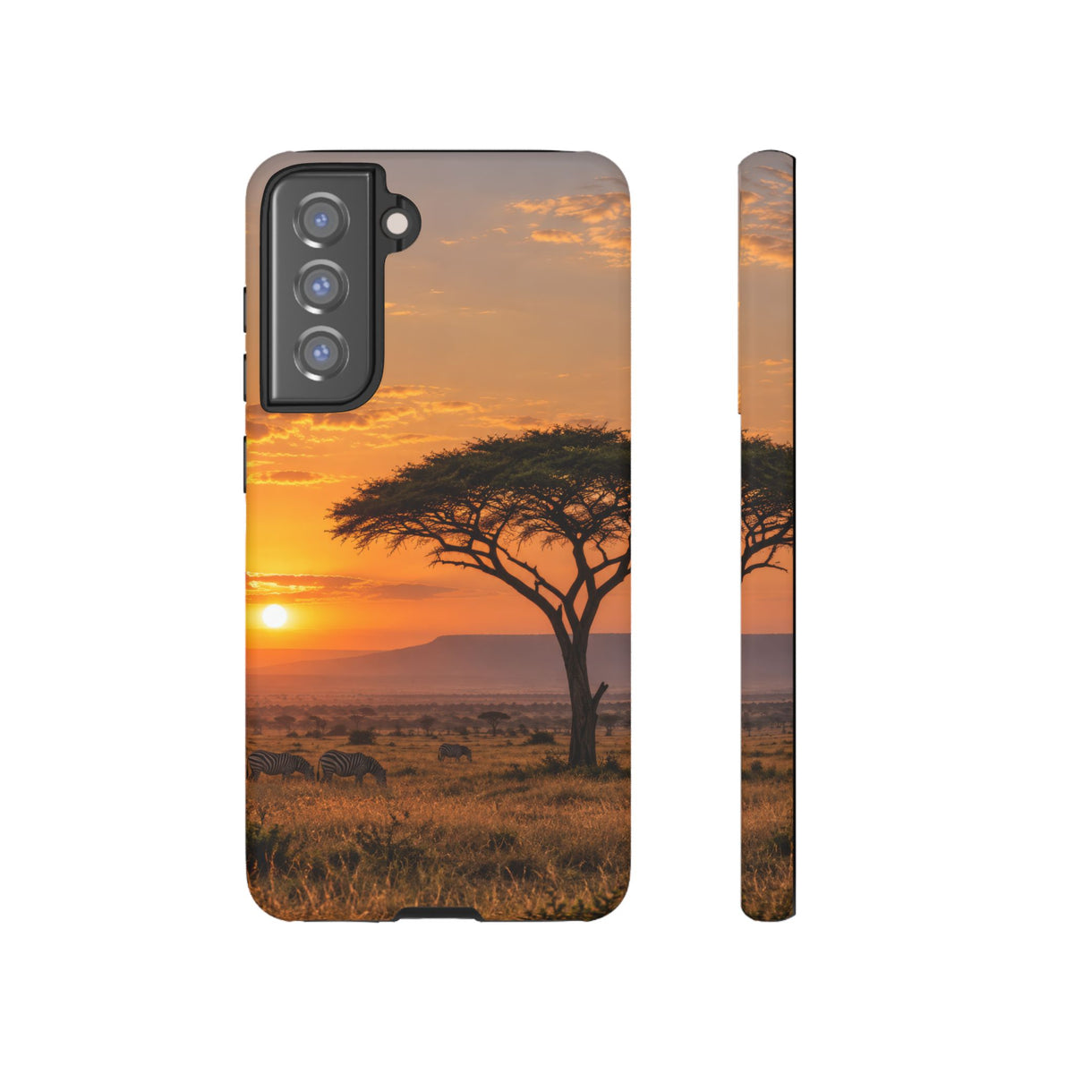 Amber Acacia Samsung Galaxy Tough Case | african sunset