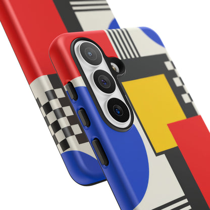 Primary Frequency Samsung Galaxy Tough Case | Primary Color Geometry