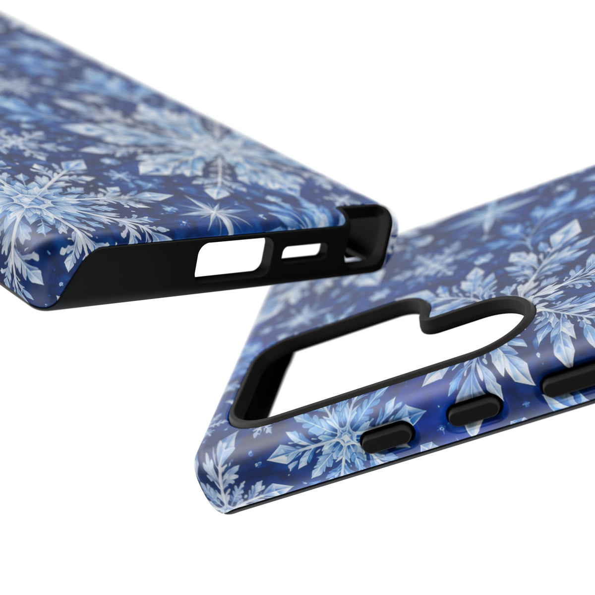 Frosted Midnight Samsung Galaxy Tough Case | snowflake