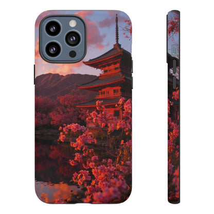 Pagoda Afterglow iPhone Tough Phone Case