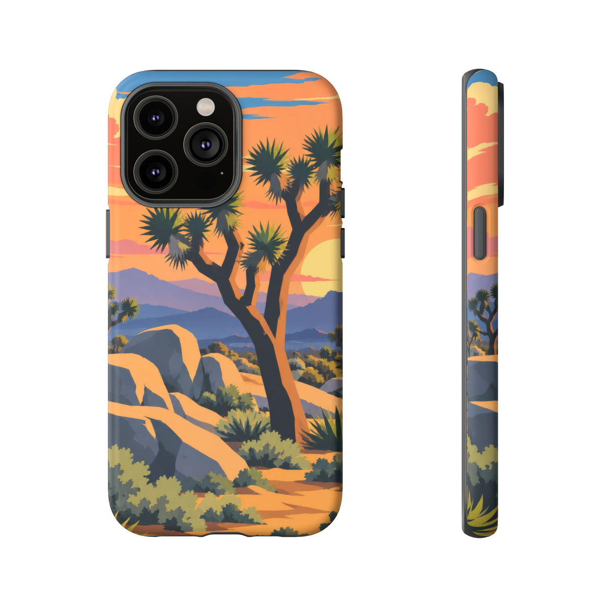 Joshua Tree — Desert Silhouettes iPhone Tough Case
