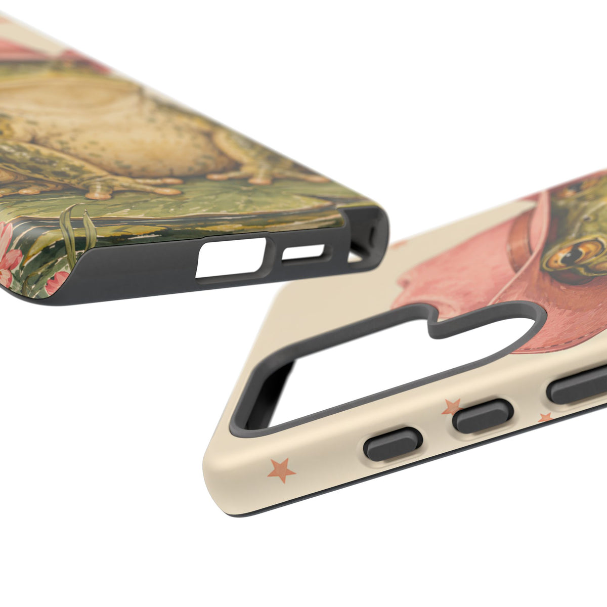 Cowboy Frog Samsung Galaxy Tough Case | Pink Hat Bullfrog