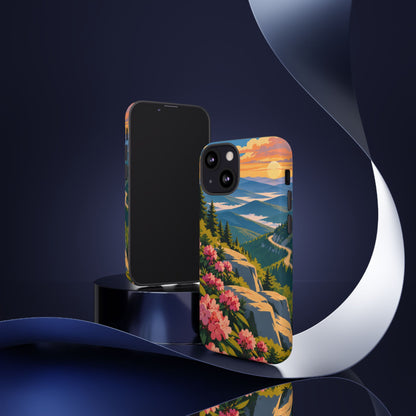 Blue Ridge Parkway — Ridgeway Bloom iPhone Tough Case