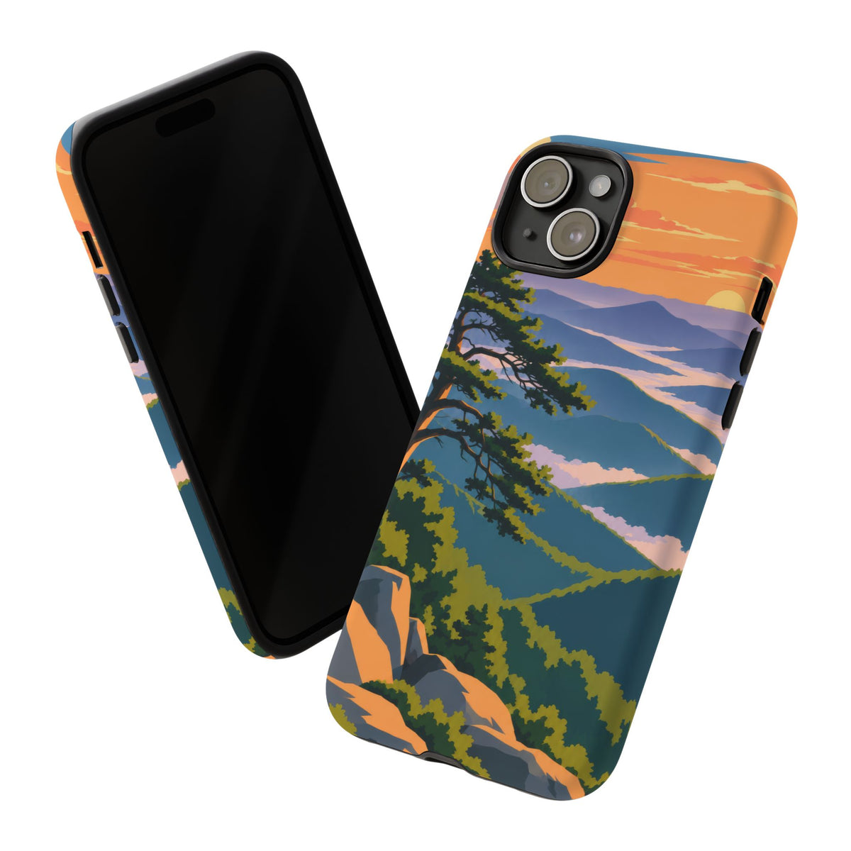 Shenandoah — Blue Hour Ridges iPhone Tough Case