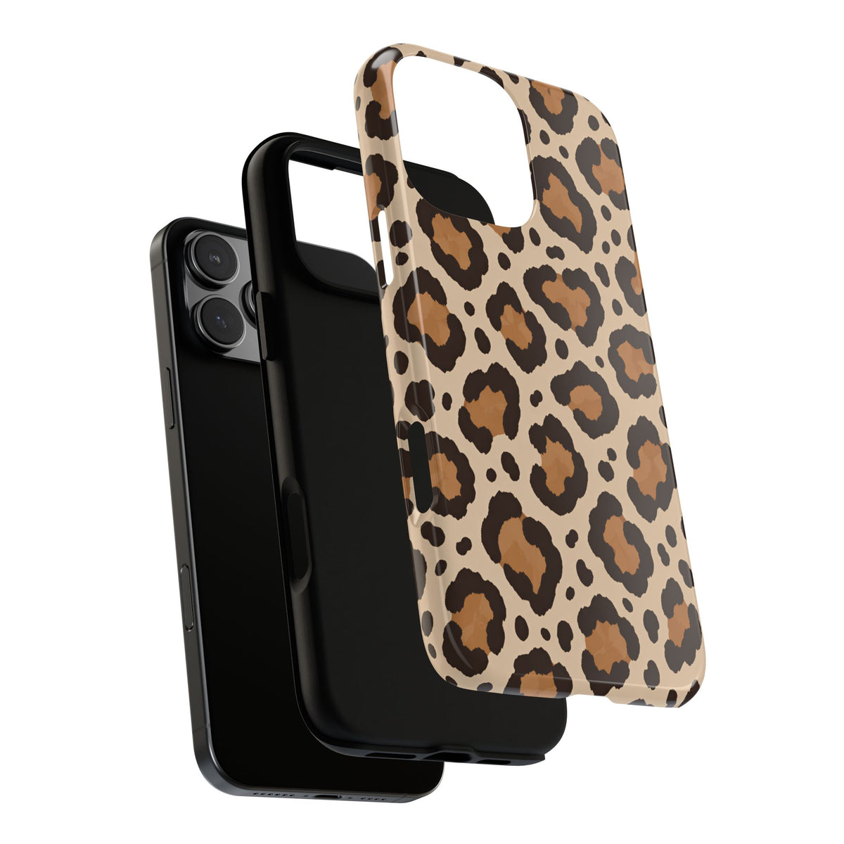 Leopard Print iPhone Tough Case | Cocoa Wildcat