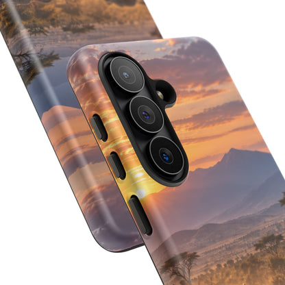 Elephants at First Light Samsung Galaxy Tough Case | african elephants