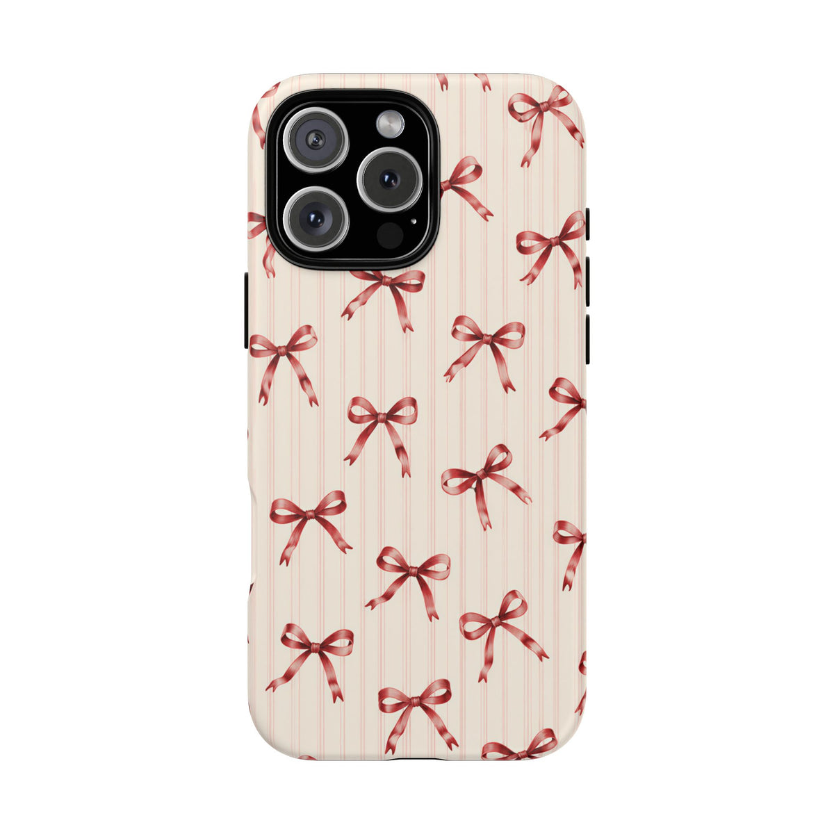 Red Bow iPhone Tough Case | Ribbon Waltz