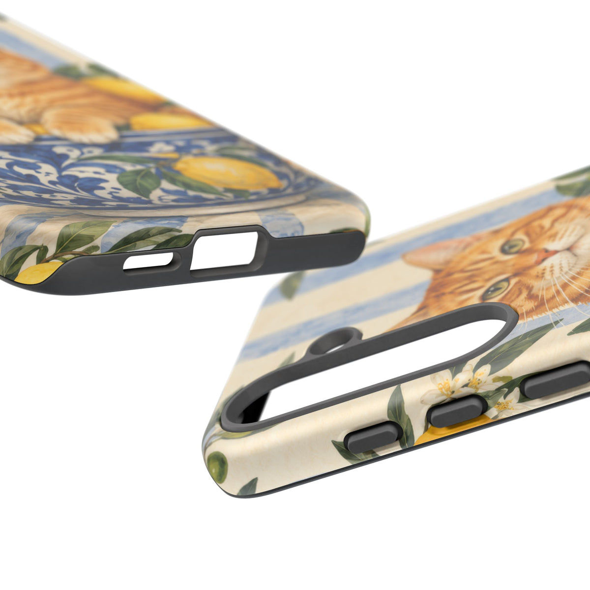 Citrus Inspector Samsung Galaxy Tough Case | ginger cat