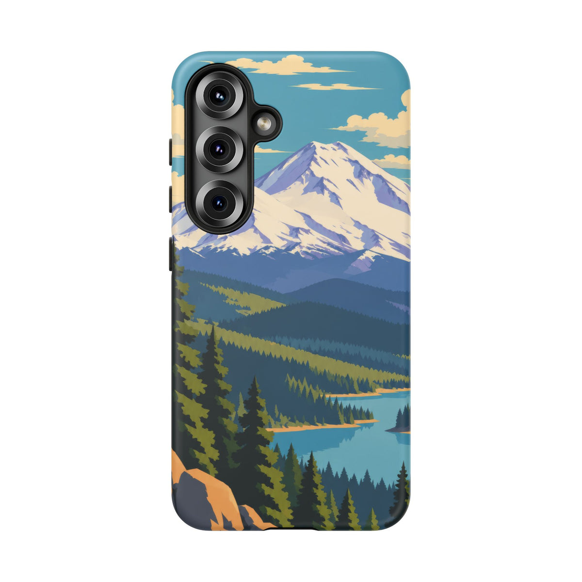 Mount Shasta — Snowlight Samsung Galaxy Tough Case