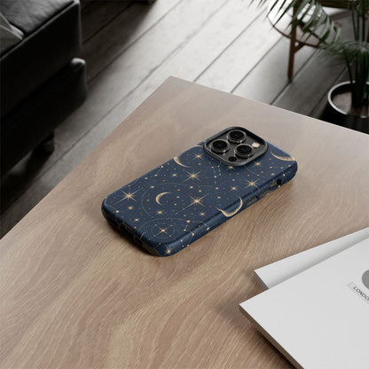 Celestial Moon iPhone Tough Case | Nocturne Atlas