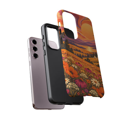 Golden Field Reverie Samsung Galaxy Tough Case | sixties festival