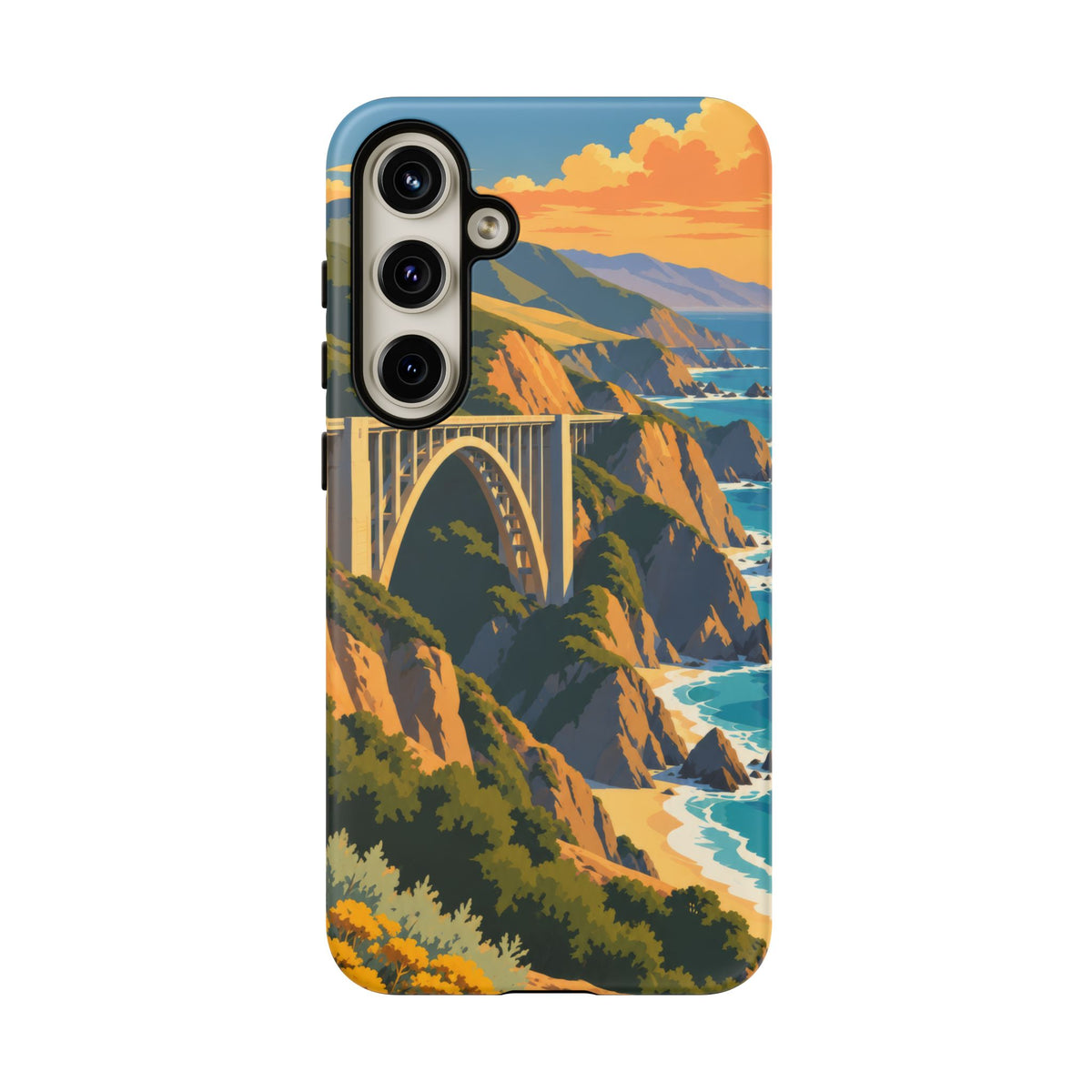 Big Sur — Coastal Arc Samsung Galaxy Tough Case