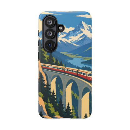 Travel by Train — Alpine Express Samsung Galaxy Tough Case | train travel