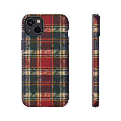 Highland Holiday iPhone Tough Case | christmas plaid