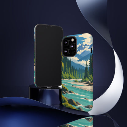 Hoh Rain Forest — Rivergreen iPhone Tough Case