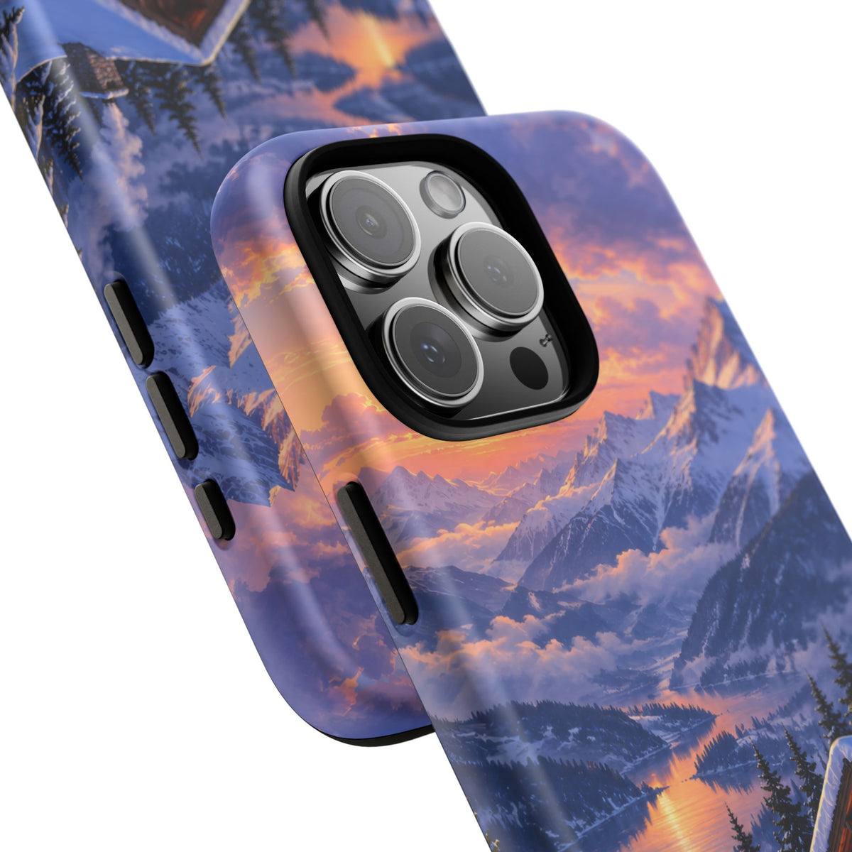 Alpine Hearth iPhone Tough Case | winter cabin
