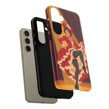 Moulin Rouge Dancer — Crimson Cabaret Samsung Galaxy Tough Case | cabaret dancer