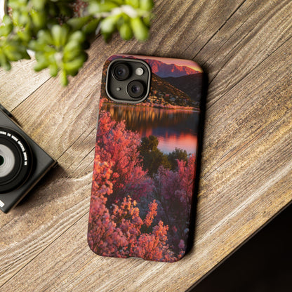 Alpine Bloom Lake iPhone Tough Phone Case