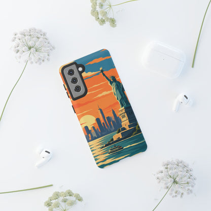 New York City — Harbor Liberty Samsung Galaxy Tough Case